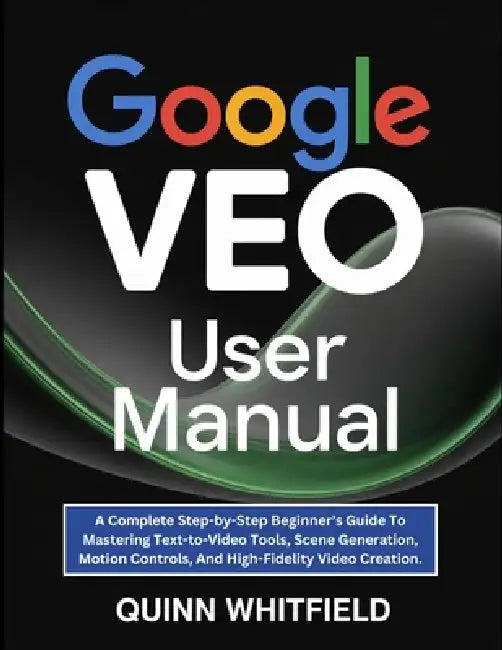 Google Veo User Manual: A Complete Step-by-Step Beginner's Guide To Mastering Text-to-Video Tools, Scene Generation, Motion Controls, And High-Fidelit by Quinn Whitfield