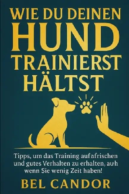 Wie Du Deinen Hund Trainiert Hältst: Tipps, um das Training aufzufrischen und gutes Verhalten zu erhalten, auch wenn Sie wenig Zeit haben! by Bel Candor, Bel Candor