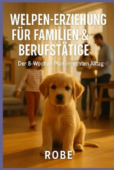 Welpen-Erziehung für Familien und Berufstätige: Der 8-Wochen-Plan im echten Alltag - entspannt, alltagstauglich, ohne Stress Autor: Robe by Robe