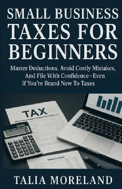 Small Business Taxes for Beginners: Master Deductions, Avoid Costly Mistakes, And File With Confidence-Even If You're Brand New To Taxes by Talia Moreland