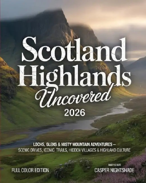 Scotland Highlands Uncovered 2026: Lochs, Glens & Misty Mountain Adventures - Scenic Drives, Iconic Trails, Hidden Villages & Highland Culture by Casper Nightshade