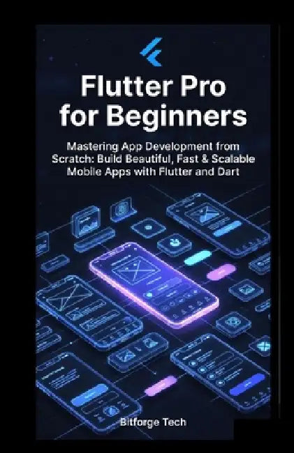 Flutter Pro for Beginners: Mastering App Development from Scratch: Build Beautiful, Fast & Scalable Mobile Apps with Flutter and Dart by Bitforge Tech