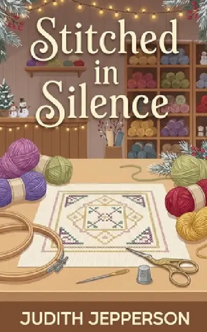 Stitched in Silence: A Pineview Cozy Mystery by Judith Jepperson