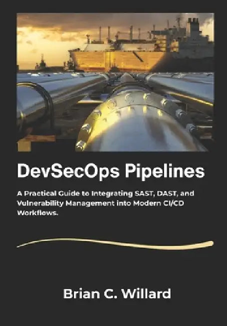 DevSecOps Pipelines: A Practical Guide to Integrating SAST, DAST, and Vulnerability Management into Modern CI/CD Workflows. by Brian C. Willard