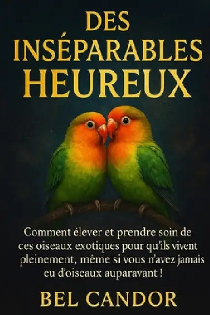 Des Inséparables Heureux: Comment élever et prendre soin de ces oiseaux exotiques pour qu'ils vivent pleinement, même si vous n'avez jamais eu d'oisea by Bel Candor, Bel Candor
