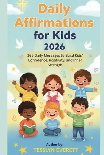 Daily Affirmations For Kids 2026: 365 Daily Messages to Build Kids' Confidence, Positivity, and Inner Strength by Tesslyn Everett