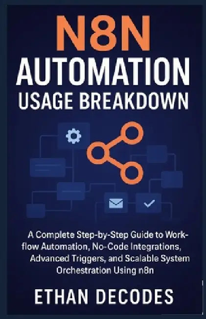 N8n Automation Usage Breakdown: A Complete Step-by-Step Guide to Workflow Automation, No-Code Integrations, Advanced Triggers, and Scalable System Orc by Ethan Decodes