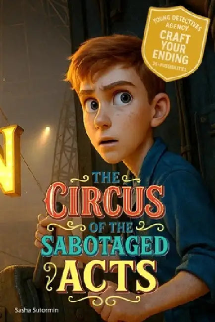 Young Detectives Agency - The Circus of Sabotaged Acts: An interactive power to choose adventure where you say which way the story goes, as every choi by Sasha Sutormin