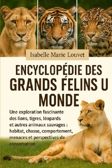 Encyclopédie Des Grands Félins Du Monde: Une exploration fascinante des lions, tigres, léopards et autres animaux sauvages: habitat, chasse, comportem by Isabelle Marie Louvet