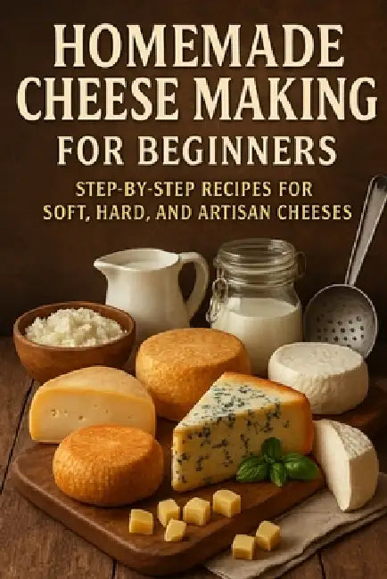 Homemade Cheese Making for Beginners: Step-by-Step Recipes for Soft, Hard, and Artisan Cheeses by Alexander Rhea