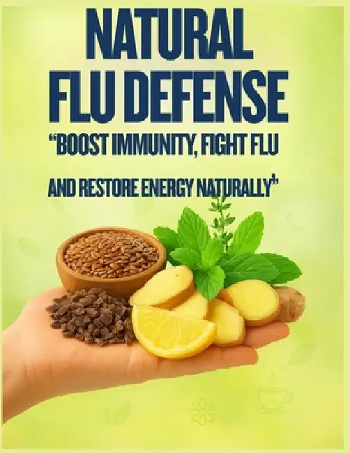 "Natural Flu Defense": "Boost Immunity, Fight Flu, and Restore Energy Naturally" by Alex Carter