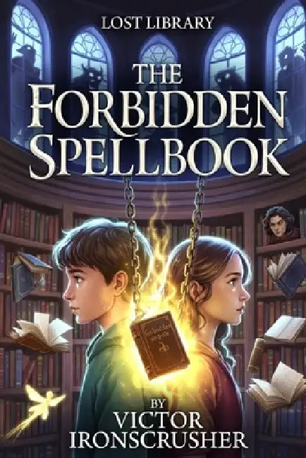 The Forbıdden Spellbook: Englisch lernen für Erwachsene & Jugendliche: Spannender Graded Reader auf Niveau A1-A2 zur einfachen Wortschatzerweiter by Victor Ironscrusher