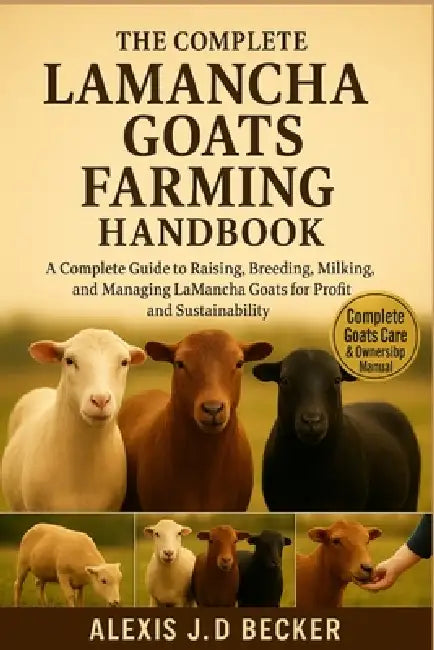 The Complete Lamancha Goats Farming Handbook: A Complete Guide to Raising, Breeding, Milking, and Managing LaMancha Goats for Profit and Sustainabilit by Alexis J. D. Becker