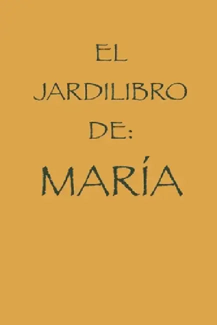 El Jardilibro de Maria by David Diez Ilustrador