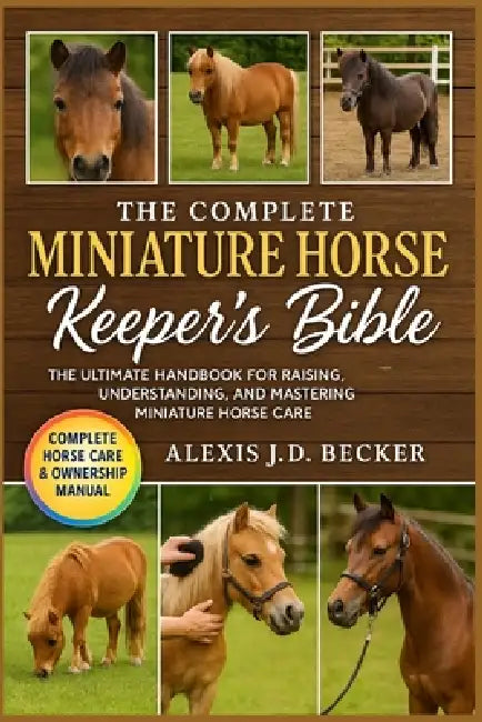 The Complete Miniature Horse Keeper's Bible: The Ultimate Handbook for Raising, Understanding, and Mastering Miniature Horse Care by Alexis J. D. Becker