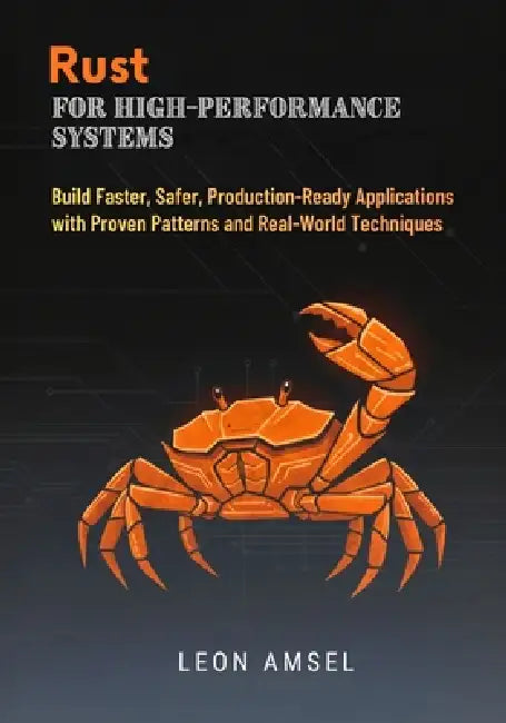 Rust for High-Performance Systems: Build Faster, Safer, Production-Ready Applications with Proven Patterns and Real-World Techniques by Leon Amsel