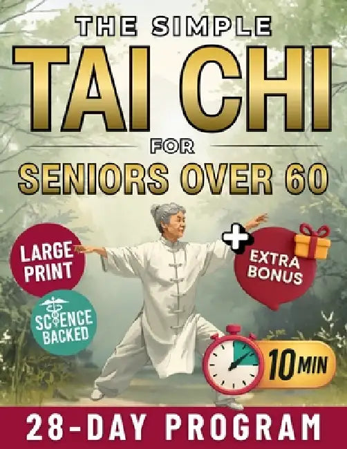 The Simple Tai Chi for Seniors Over 60: 10-Minute Daily Routines to Improve Balance, Prevent Falls and Ease Joint Pain Gentle 28-Day Plan to Stay Stro by Ethan Mei