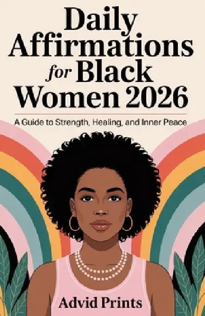 Daily Affirmations for Black Women 2026: A Guide to Strength, Healing, and Inner Peace by Advid Prints