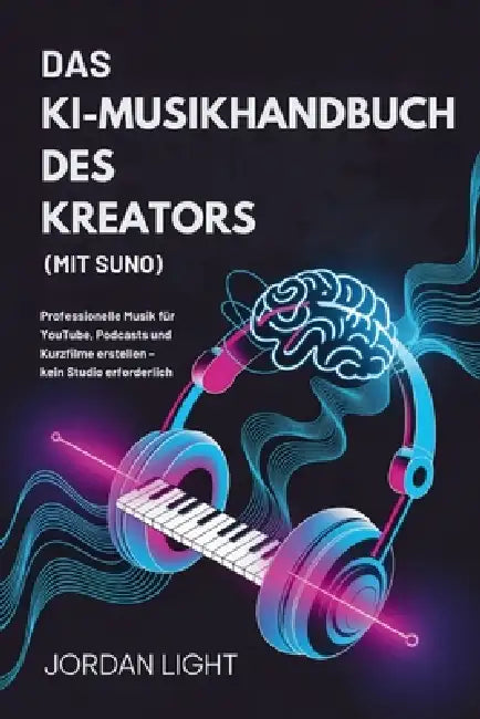 Das Ki-musikhandbuch des Kreators (Mit Suno): Professionelle Musik für YouTube, Podcasts und Kurzfilme erstellen - kein Studio erforderlich by Jordan Light