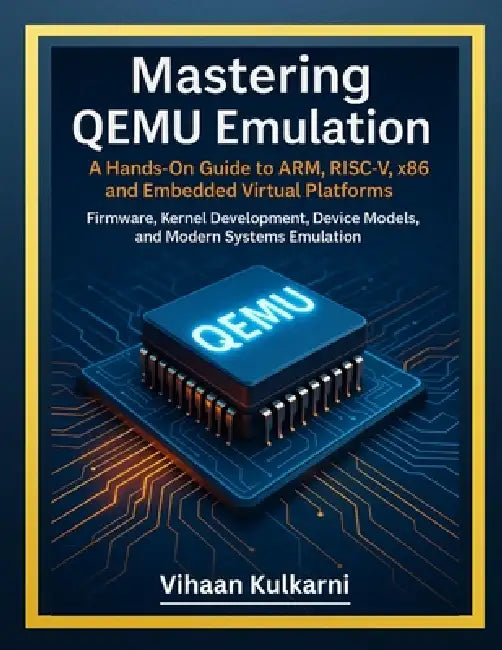 Mastering QEMU Emulation: A Hands-On Guide to ARM, RISC-V, x86, and Embedded Virtual Platforms - Firmware, Kernel Development, Device Models, and Mode by Vihaan Kulkarni