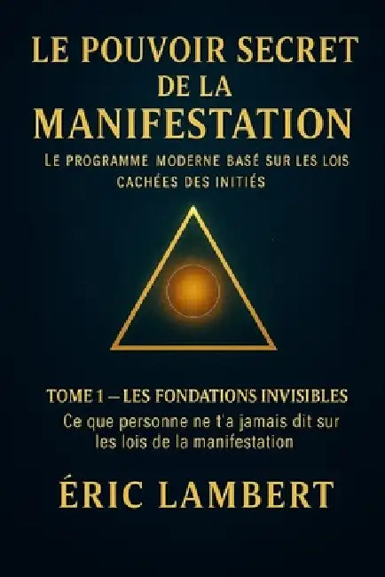 Le Pouvoir Secret de la Manifestation - Tome 1 - Les Fondations Invisibles: Ce que personne ne t'a jamais dit sur les lois de la manifestation by Eric Lambert