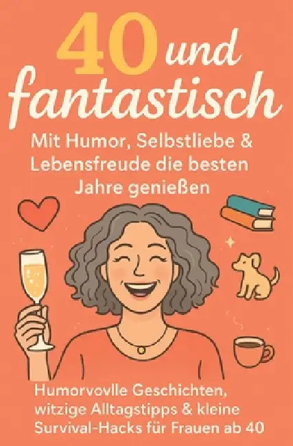 40 und fantastisch - Mit Humor, Selbstliebe und Lebensfreude die besten Jahre genießen: Humorvolle Geschichten, witzige Alltagstipps und kleine Surviv by Mirko Kukuk