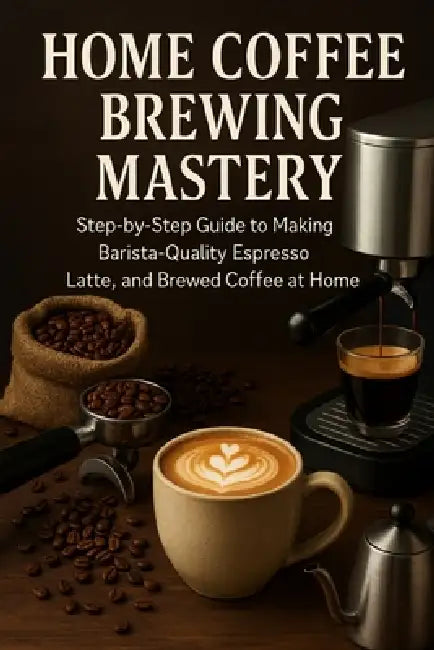 Home Coffee Brewing Mastery: Step-by-Step Guide to Making Barista-Quality Espresso, Latte, and Brewed Coffee at Home by Alexander Rhea
