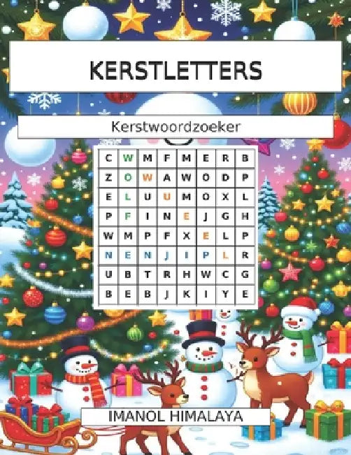 Kerstletters: Kerstwoordzoeker by Imanol Himalaya
