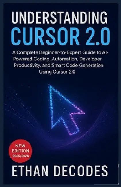 Understanding Cursor 2.0: A Complete Beginner-to-Expert Guide to AI-Powered Coding, Automation, Developer Productivity, and Smart Code Generation Usin by Ethan Decodes