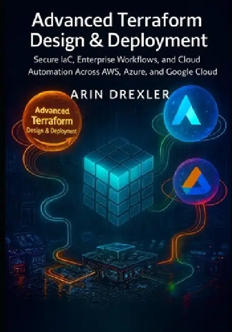 Advanced Terraform Design & Deployment: Secure IaC, Enterprise Workflows, and Cloud Automation Across AWS, Azure, and Google Cloud by Arin Drexler