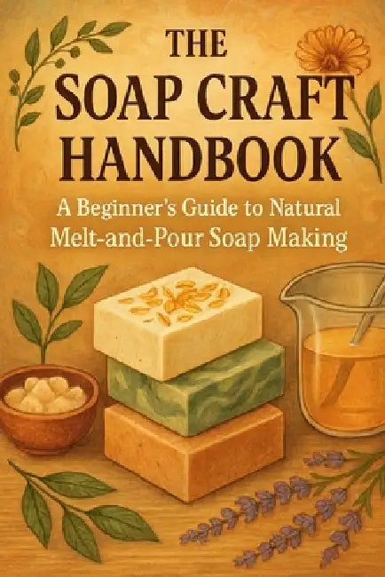 The Soap Craft Handbook: A Beginner's Guide to Natural Melt-and-Pour Soap Making by Morgan Reid