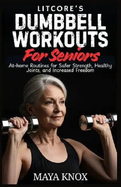 LitCore's Dumbbell Workouts for Seniors: At-home Routines for Safer Strength, Healthy Joints, and Increased Freedom by Maya Knox
