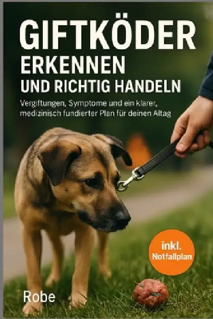 Giftköder beim Hund erkennen & richtig handeln: Vergiftungen verstehen, Symptome einordnen und ein medizinisch fundierter Notfall- und Präventionsplan by Robe