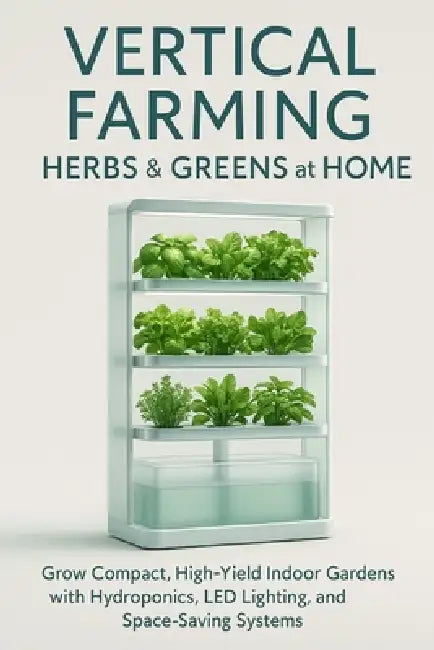 Vertical Farming: Herbs & Greens at Home: Grow Compact, High-Yield Indoor Gardens with Hydroponics, LED Lighting, and Space-Saving Systems by Alice Schwartz, Lilly Van Der Post