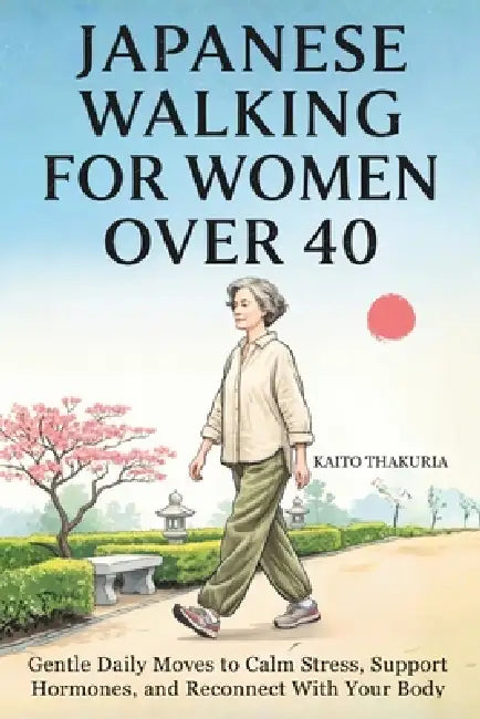 Japanese Walking for Women Over 40: Gentle Daily Moves to Calm Stress, Support Hormones, and Reconnect With Your Body by Kaito Thakuria
