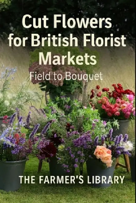 Cut Flowers for British Florist Markets: A Practical Guide to Planning, Growing, Harvesting & Selling Field-Grown Blooms in the UK by Farmer's Library