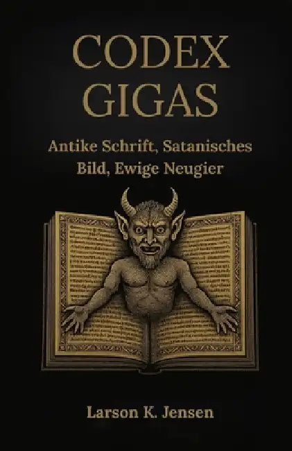 Codex Gigas: Antike Schrift, Satanisches Bild, Ewige Neugier by K. Jensen Larson