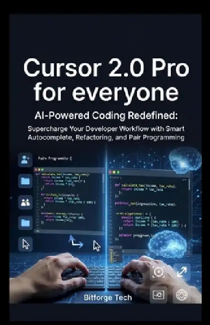 Cursor 2.0 Pro for everyone: AI-Powered Coding Redefined: Supercharge Your Developer Workflow with Smart Autocomplete, Refactoring, and Pair Programmi by Bitforge Tech