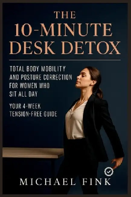 The 10-Minute Desk Detox: Total Body Mobility and Posture Correction for Women Who Sit All Day: Your 4-Week Tension-Free Guide by Michael Fink