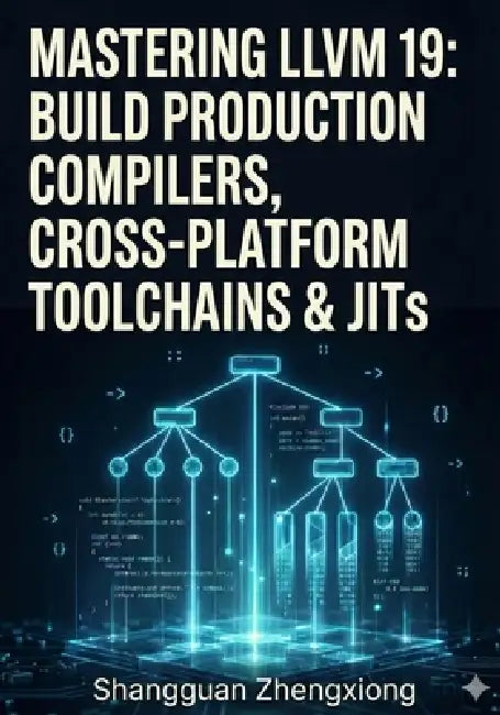 Mastering LLVM 19: Build Production Compilers, Cross-Platform Toolchains & Jits: Clang, LLVM Ir, Ssa, Code Gen, Optimization & Custom Backends by Shangguan Zhengxiong