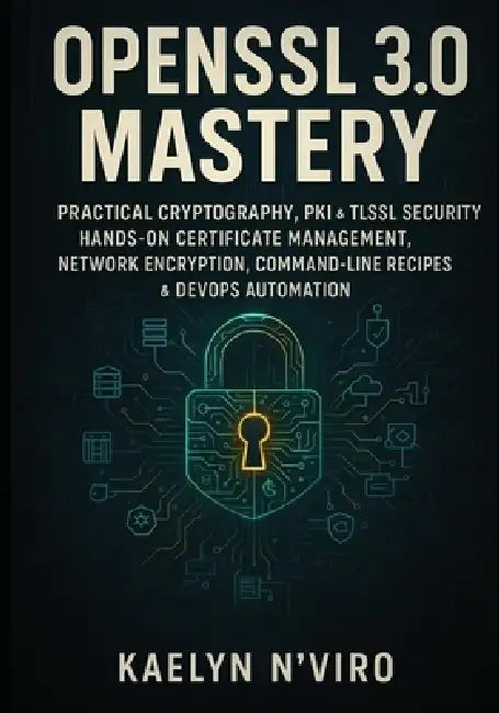 OpenSSL 3.0 Mastery: Practical Cryptography, Pki & Tls/SSL Security: Hands-On Certificate Management, Network Encryption, Command-Line Recipes & Devop by Kaelyn N'Viro
