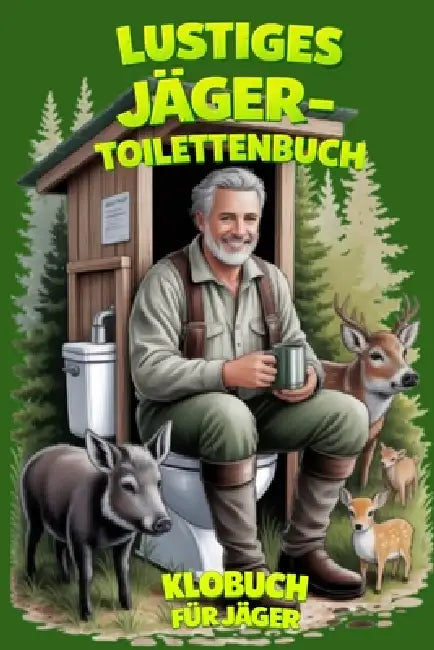 Lustiges Jäger-Toilettenbuch: Humor, Fakten und Geschichten aus dem Wald by Isabell B Creates
