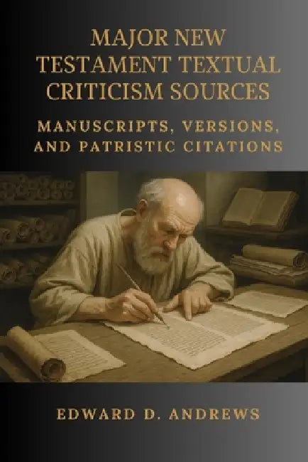 Major New Testament Textual Criticism Sources: Manuscripts, Versions, and Patristic Citations by Edward D. Andrews