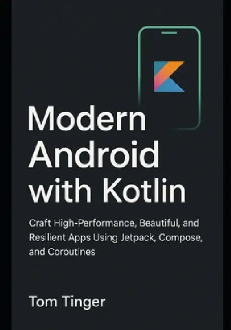 Modern Android with Kotlin: Craft High-Performance, Beautiful, and Resilient Apps Using Jetpack, Compose, and Coroutines by Tom Tinger