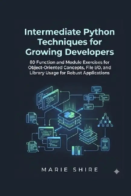 Intermediate Python Techniques for Growing Developers: 80 Function and Module Exercises for Object-Oriented Concepts, File I/O, and Library Usage for by Marie Shire