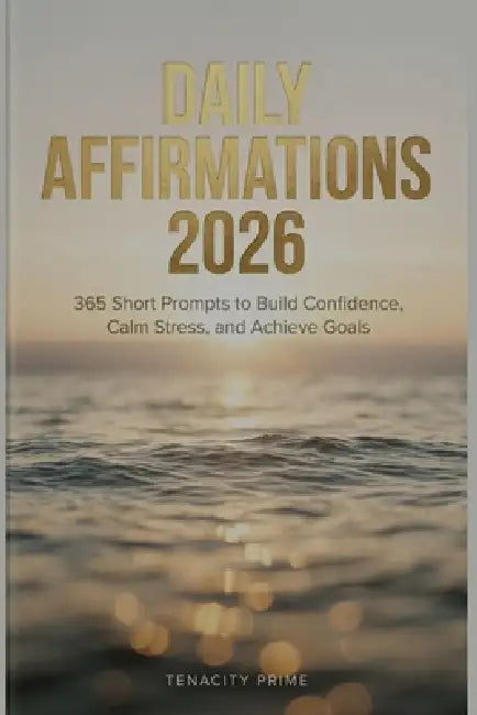 Daily Affirmations 2026: 365 Short Prompts to Build Confidence, Calm Stress, and Achieve Goals by Tenacity Prime
