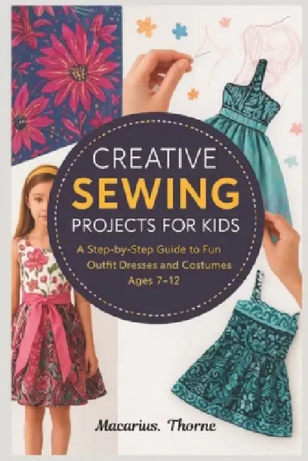Creative Sewing Projects for Kids: Step-by-Step Fun Outfits Dresses and Costumes Ages 7-12 by Macarius Thorne