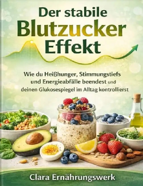 Der stabile Blutzucker Effekt: Wie du Heißhunger Stimmungstiefs und Energieabfälle beendest und deinen Glukosespiegel im Alltag kontrollierst by Clara Ernährungswerk