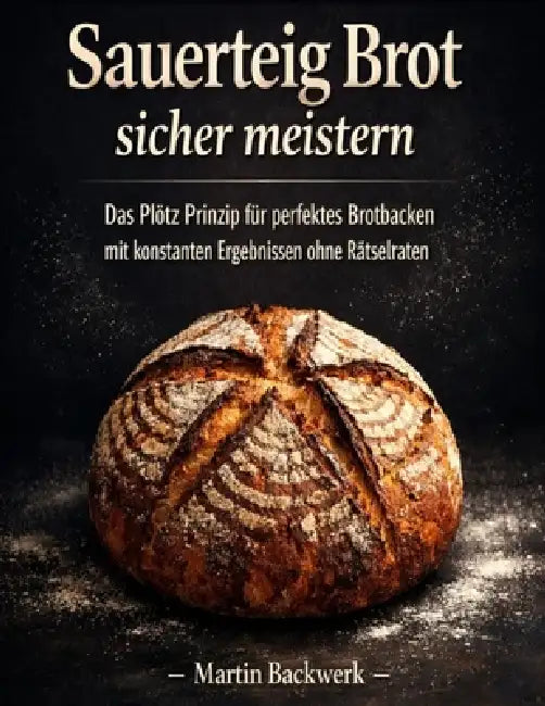 Sauerteig Brot sicher meistern: Das Plötz Prinzip für perfektes Brotbacken mit konstanten Ergebnissen ohne Rätselraten by Martin Backwerk