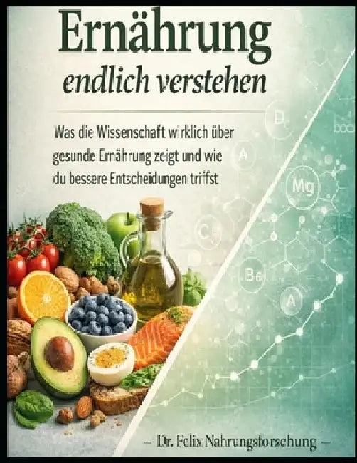 Ernährung endlich verstehen: Was die Wissenschaft wirklich über gesunde Ernährung zeigt und wie du bessere Entscheidungen triffst by Felix Nahrungsforschung